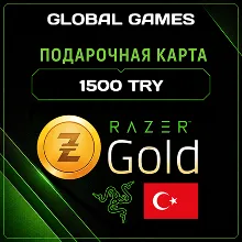 Razer Gold 1500 TRY Турция КАРТА ПОПОЛНЕНИЯ
