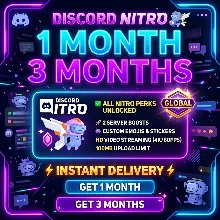 Discord Nitro – 3 Months Trial Link | Global - irongamers.ru