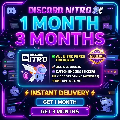 DISCORD NITRO 12 MONTHS + 2 BOOST - irongamers.ru