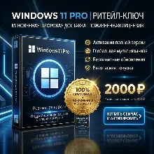 Windows 11 Pro Полная Retail Версия | Пожизненная Активация