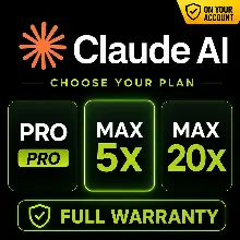 Claude AI Pro, Max 5x, Max 20x | Подарочная карта | Без входа в аккаунт