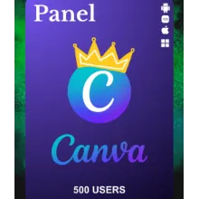 Canva Pro , Admin Access, Up to 500 Members,