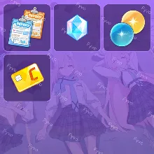 Blue Archive Твич Дропс 4 Предмета Twitch Drops