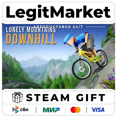 Lonely Mountains: Downhill / Steam АВТО / РУ + МИР - irongamers.ru