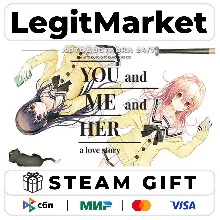 YOU and ME and HER: A Love Story / Steam АВТО / РУ + МИР
