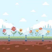 esp32 s3 plants watering arduino code