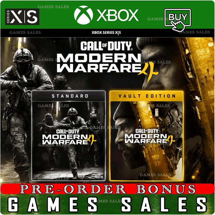 CALL OF DUTY : MODERN WARFARE 4 - VAULT EDITION XBOX SERIES X · S ПРЕДЗАКАЗ