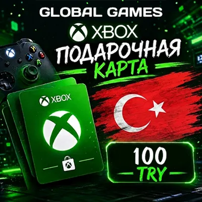 Xbox Gift Card 100 TRY Турция Карта Пополнения - irongamers.ru