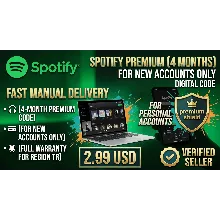 [120 дней] Spotify Premium⭐ На ваш собственный аккаунт