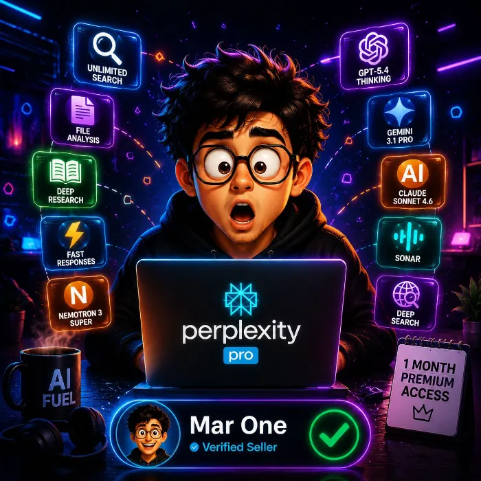 Perplexity AI Pro (1 Month) Account – Auto Delivery · +30 дней гарантии