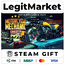 Motorcycle Mechanic Simulator 2021 / Steam АВТО / РУ + МИР