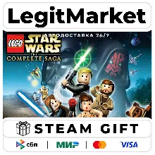 LEGO Star Wars - The Complete Saga / Steam АВТО / РУ + МИР