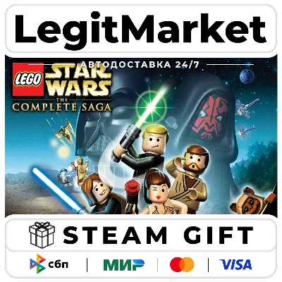 LEGO Star Wars - The Complete Saga / Steam АВТО / РУ + МИР - irongamers.ru