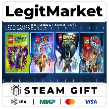 The LEGO Games Bundle / Steam АВТО / РУ + МИР
