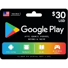 Подарочная карта Google Play Market только для США | Мгновенная доставка
