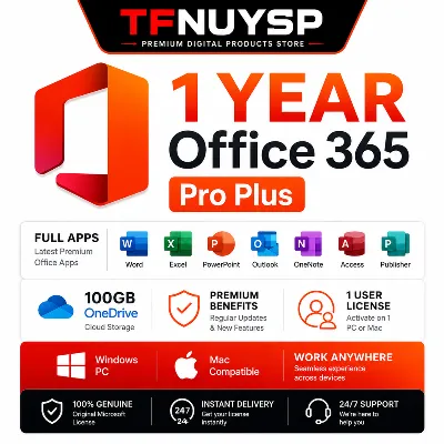 Microsoft Office 365 Plus — 1 год | 5 устройств | 100 ГБ в OneDrive | Windows - irongamers.ru