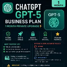 CHATGPT PLUS (GPT-5.5) - PRIVATE ACCOUNT