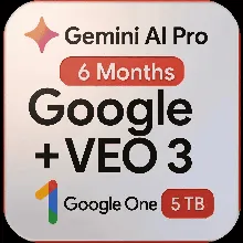 Google AI Pro на 6 месяцев | Antigravity | Gemini 3.5 + Veo + 5 ТБ | Без входа в сис