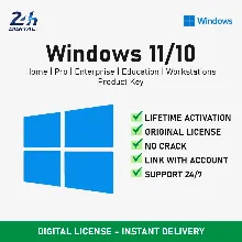 Windows 11/10 Pro | Home | Enterprise | Education | Workstations Лицензионный ключ