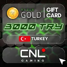 24/7 АВТО | RazerGold 3000 TRY (подарочная карта)