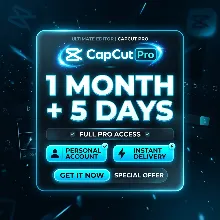 CapCut Pro | 1 месяц + 5 дней | На вашем личном аккаунте