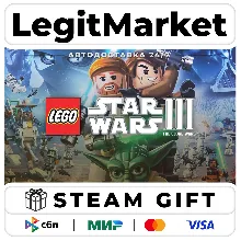LEGO Star Wars III - The Clone Wars / Steam АВТО / РУ + МИР