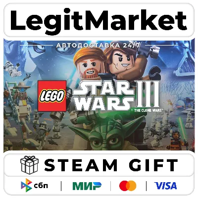 LEGO Star Wars III - The Clone Wars / Steam АВТО / РУ + МИР - irongamers.ru