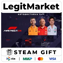 F1 Manager 2024 / Steam АВТО / РУ + МИР