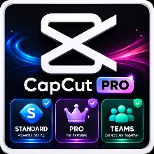 CapCut Pro Teams Standard | Полный набор инструментов | Полная гарантия