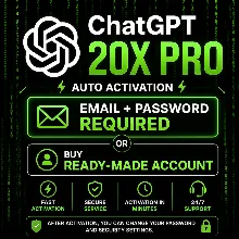 Круглосуточный чат GPT 5.5 1M + PRO X20 | План покупки на вашем аккаунте | Готовый ак