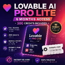 Lovable 300 credits via workspace