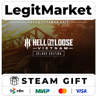 Hell Let Loose: Vietnam Deluxe Edition / Steam АВТО / РУ + МИР - irongamers.ru