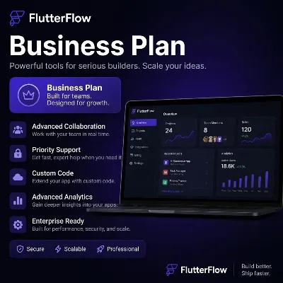 FlutterFlow | Business Plan | Subscription | 14-Day Trial | Private Account - irongamers.ru