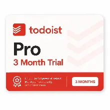 Todoist Pro | 3-месячная пробная подписка | Личный аккаунт