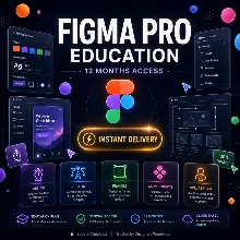 Professional Figma Pro Education – 12 Months Access