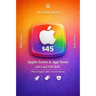 🍎 Apple Gift Card $45 США — Официальный Цифровой Код | Моментальная Доставка ⚡ - irongamers.ru