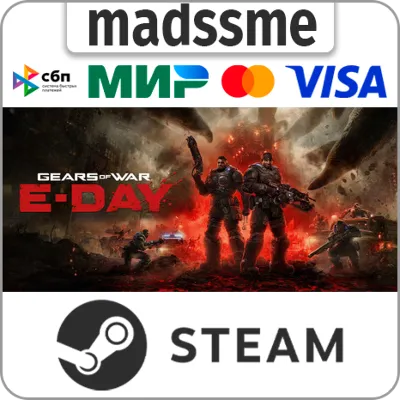 Gears of War: E-Day * Standard/Premium * RU/KZ/СНГ/TR/CN/AR/IN/BR * STEAM АВТО - irongamers.ru