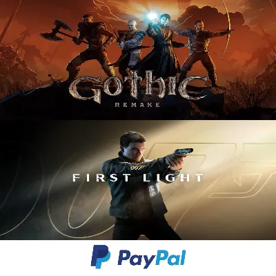 GOTHIC 1 REMAKE + 007 FIRST LIGHT + MORE NEW GAMES (steam offline) - PAYPAL - irongamers.ru