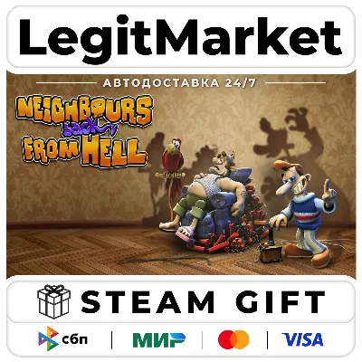 Neighbours Back From Hell / Steam АВТО / РУ + МИР - irongamers.ru