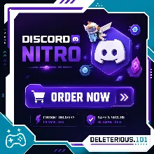 DISCORD NITRO 1-12 МЕСЯЦЕВ + 2 УСИЛЕНИЯ