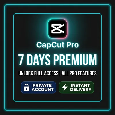 CapCut Pro | 7 дней 📅 | Официальная премиум подписка ✨ | Приватный аккаунт - irongamers.ru