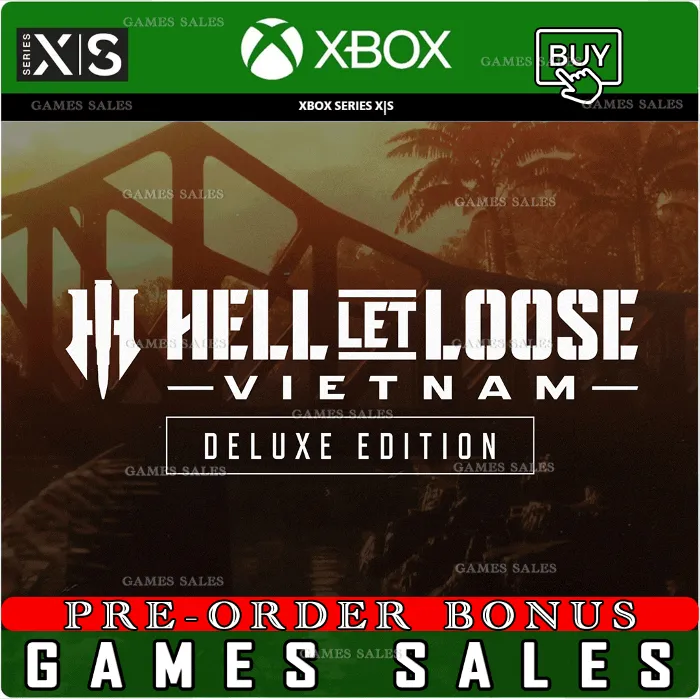 HELL LET LOOSE: VIETNAM - DELUXE EDITION XBOX · XS+PC WIN ПРЕДЗАКАЗ С БОНУСАМИ