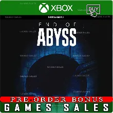 END OF ABYSS XBOX SERIES X|S ПРЕДЗАКАЗ С БОНУСАМИ