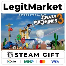 Crazy Machines 3 / Steam АВТО / РУ + МИР