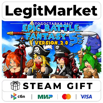 Epic Battle Fantasy 5 / Steam АВТО / РУ + МИР - irongamers.ru
