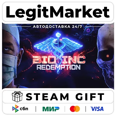 Bio Inc. Redemption / Steam АВТО / РУ + МИР - irongamers.ru
