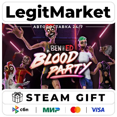 Ben and Ed - Blood Party / Steam АВТО / РУ + МИР - irongamers.ru