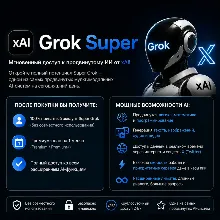 SUPER GROK (1 Месяц) | Личный аккаунт 🚀 Ручная выдача