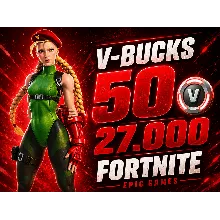 50-27.000 — V-Bucks | Турция | АВТО-ПОПОЛНЕНИЕ | БОТ | 24/7