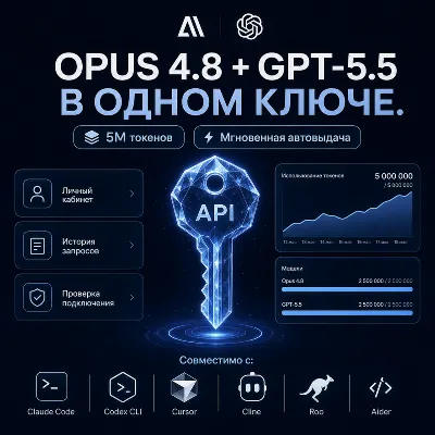 GPT 5.6 + Fable 5 в одном API-ключе 5M токенов - irongamers.ru